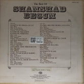 Shamshad Begum - The Best of Shamshad Begum (Vinyl)